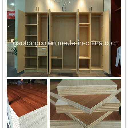 White Melamine Film Faced Laminated Marine Plywood Board for Furniture