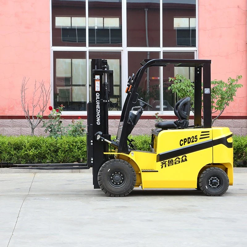 2.5 Tons Certificated Counterbalance Household Power Multiple Overall Lithium Industrial Electric Forklift