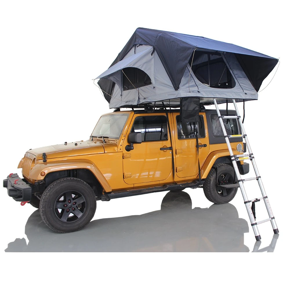 Tente de toit souple imperméable pour camping en voiture 4X4 en plein air.