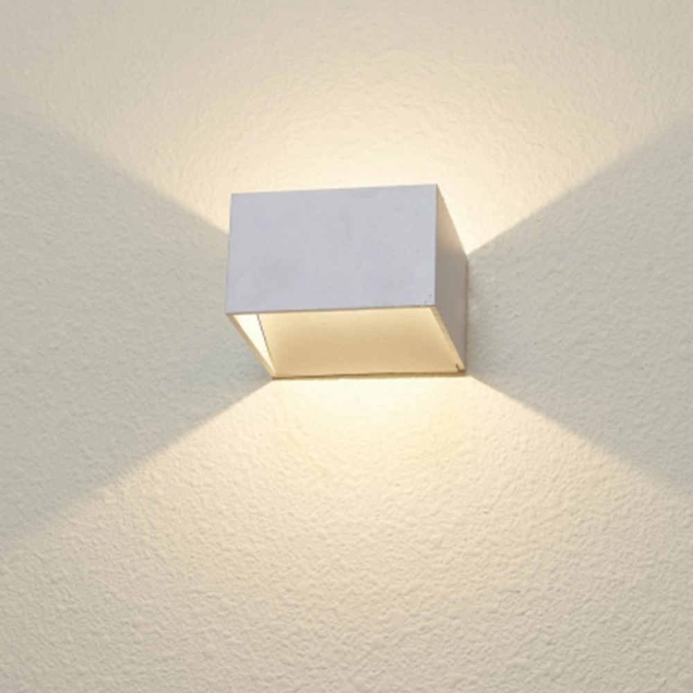 7 Watt IP44 LED Decorative Box Wall Lights Indoor Squared