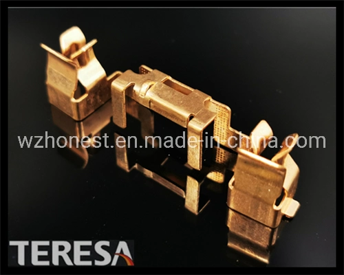 Electrical Copper Brass Socket Contact with ISO9001