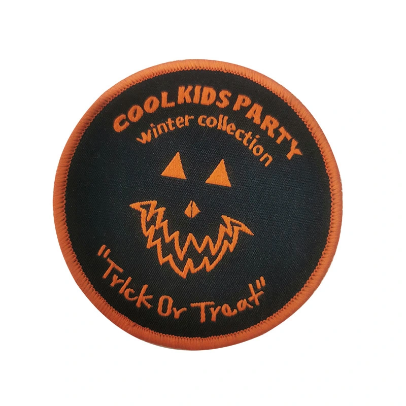 Manufacture Custom Embroidery Patches Iron on Embroidered Badges for Hat and Clothing Patch