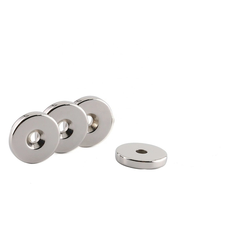 Powerful Countersunk Magnetic Disc Neodymium Magnets with Screw Hole