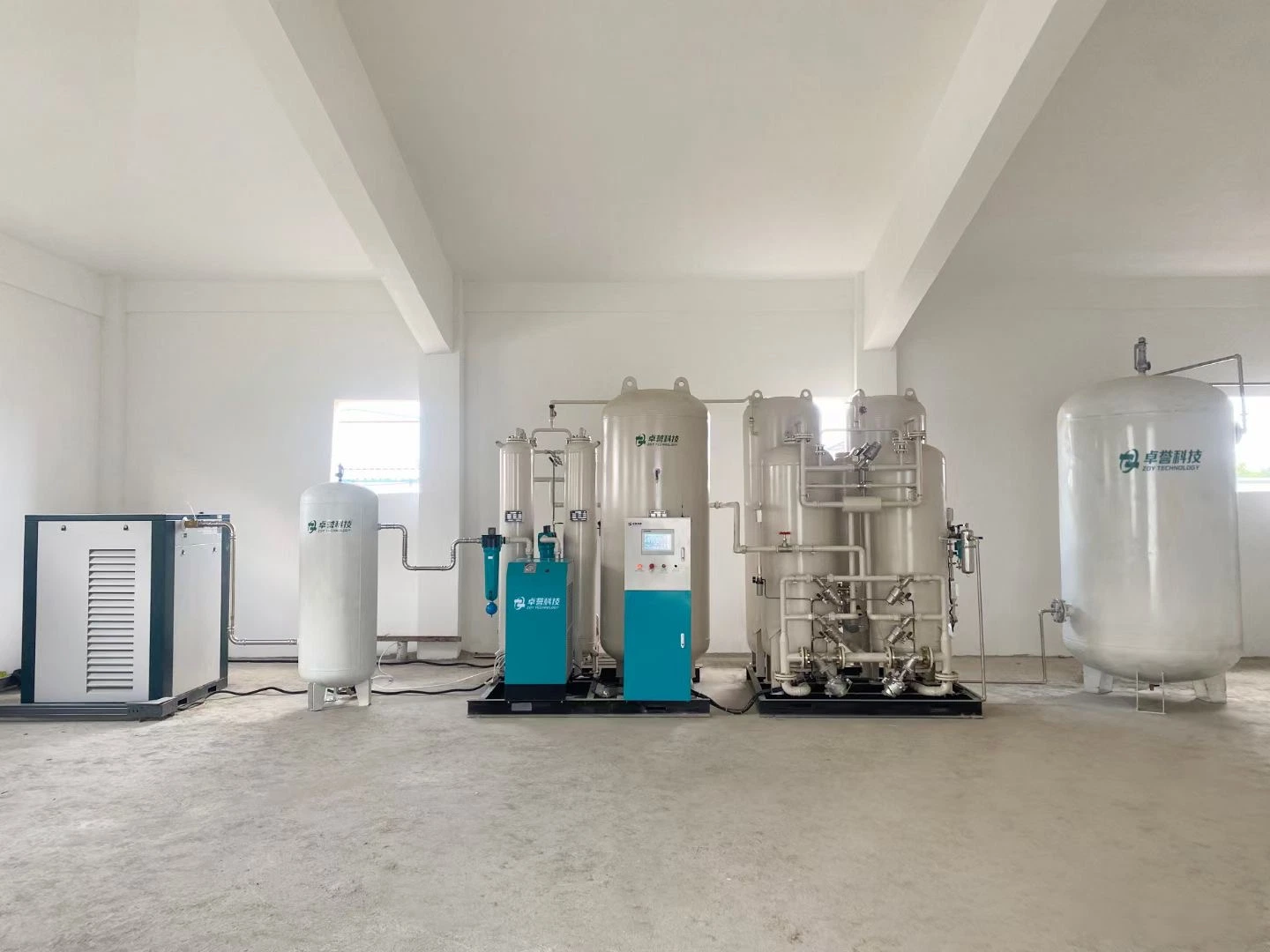 Medicinal Oxygen Generating Plant with Psa Technology with High Purity