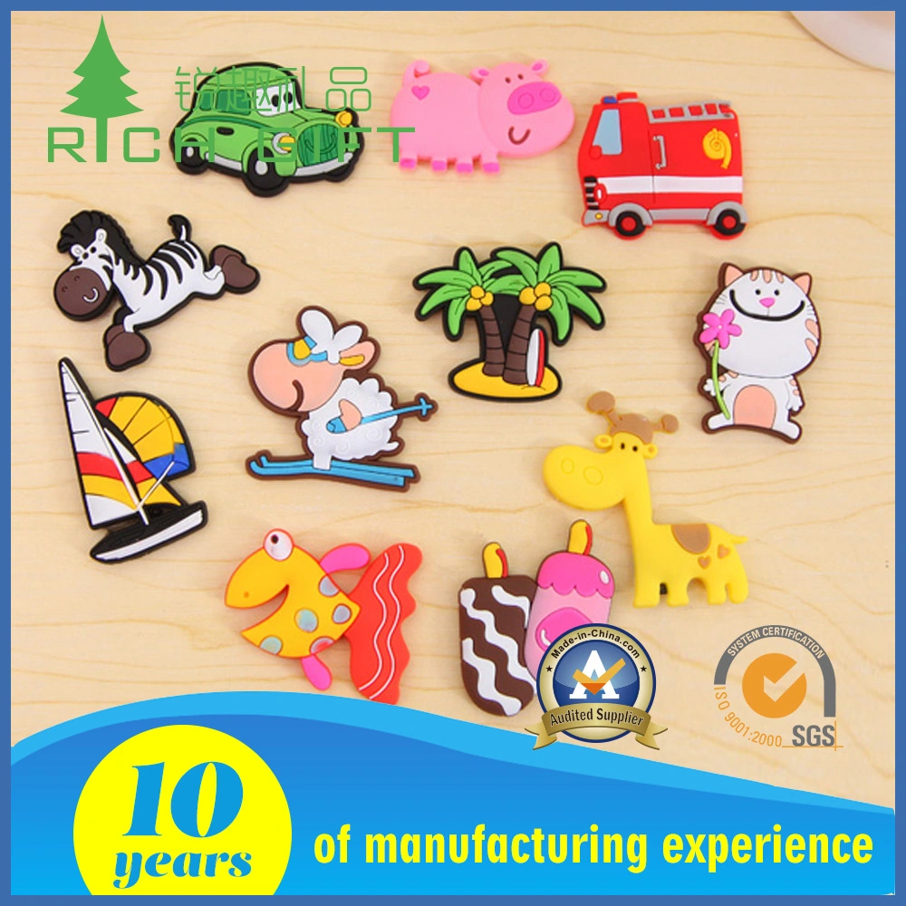 Soft PVC 2D/3D Products with Free Artwork Names Only Online Parts