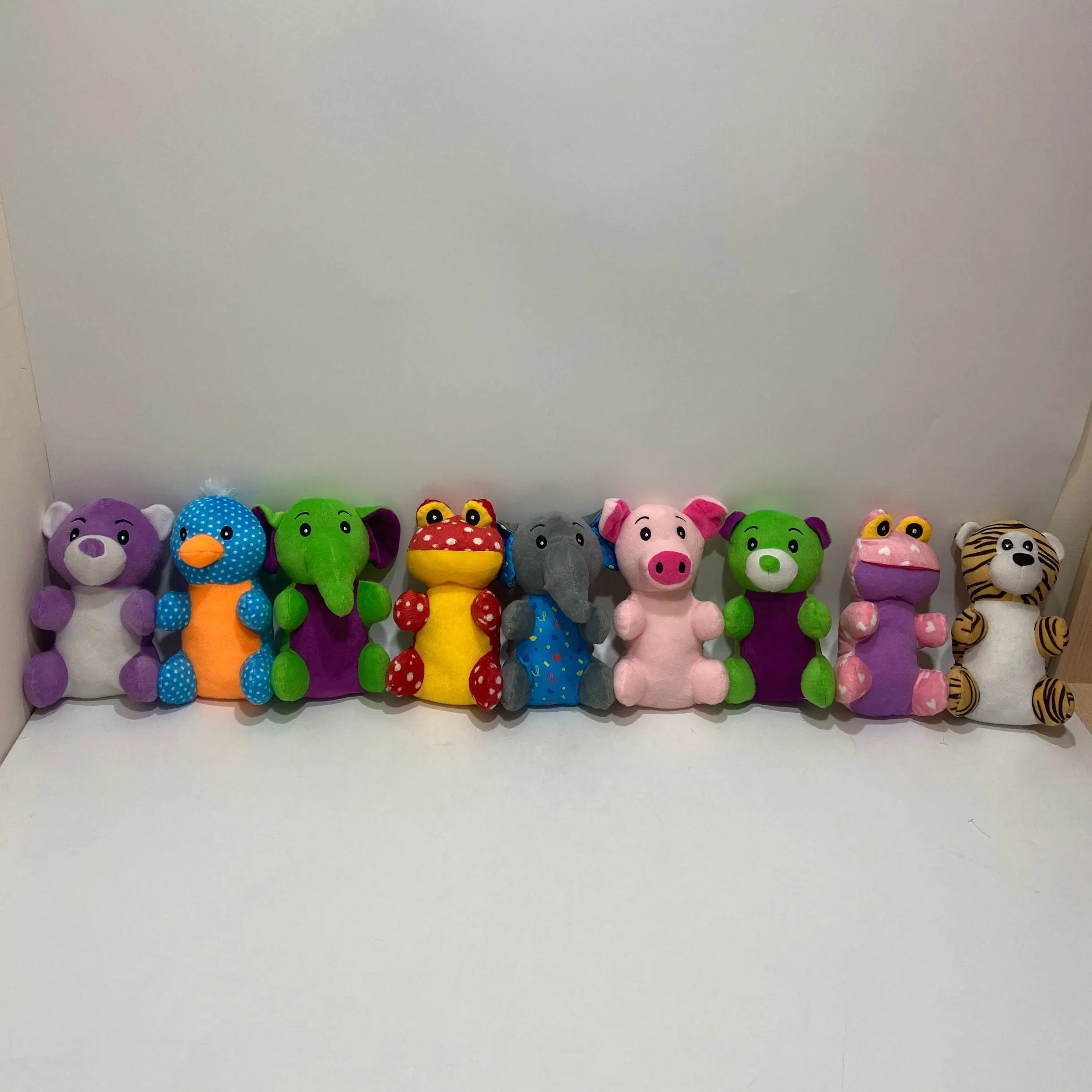 20 Cm Cheap Assorted Stuffed Animals Plush Toys for Claw Machine for Amusement Park