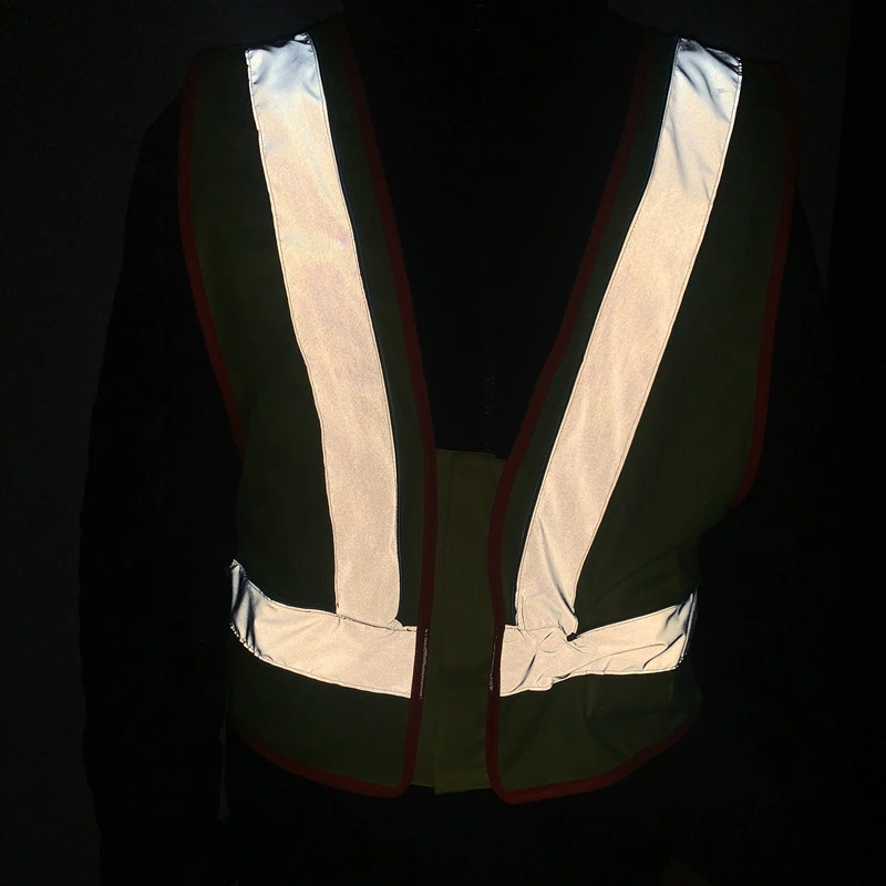 Safety Reflective Vest LED USB Reflective Vest for Warehouse Safety