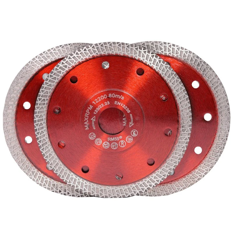 Оптовая торговля алмазного инструмента тонкие Turbo сегмента плиткой алмазного режущего диска пилы для керамической фарфора