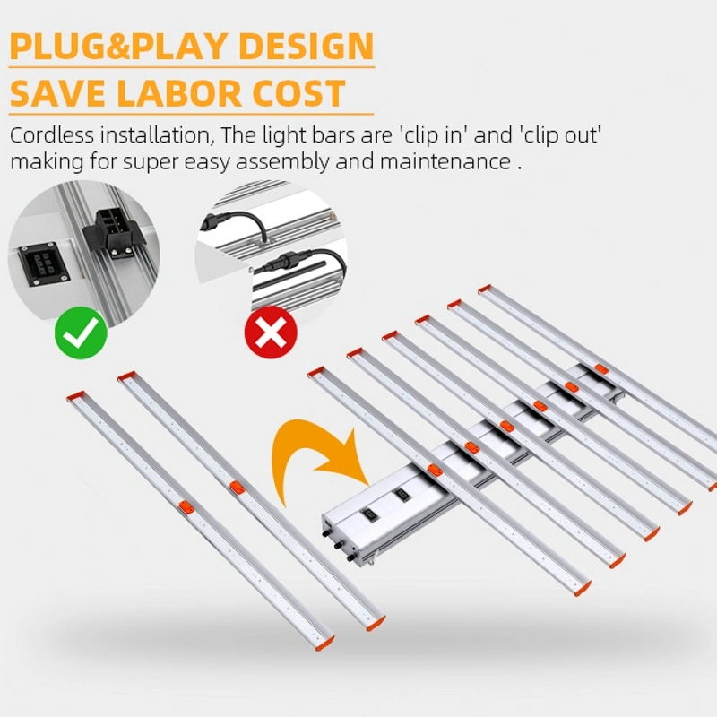 Sundro Sunplus S1000 pro Vollspektrum-Plant Bar 1000W LED Grow Light