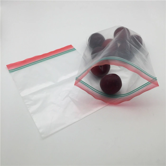 Sac Ziplock Entreposage des aliments en plastique