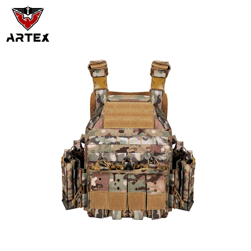 Fabricant Vente en gros équipement militaire extérieur Molle chasse entraînement Quick Release Gilet tactique