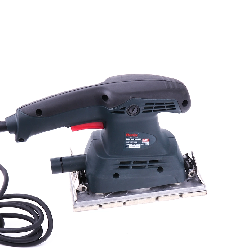 Ronix 6401 Wood Sander هويسبر محرك قوي ومتوازن دقيق ماكينة السندر الكهربائي بموتور متوازن بدقة