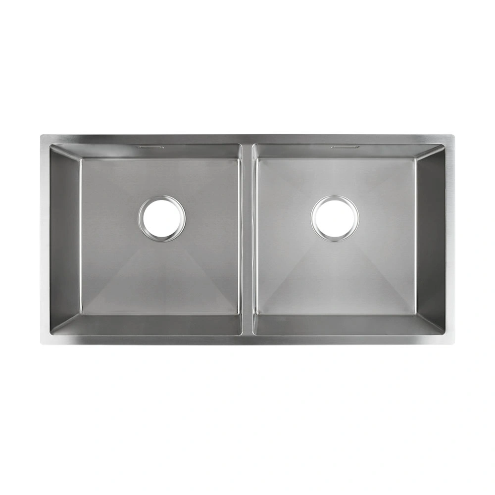 Sanipro hechos a mano doble lavabo Cocina y baño SS 304