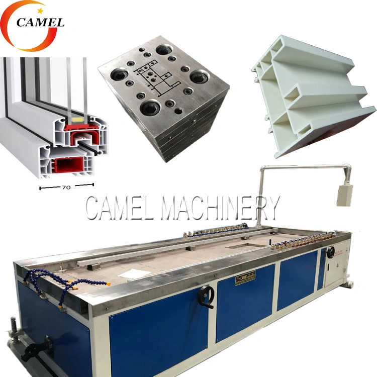 UPVC PVC WPC Wood Furniture Board Door Window Frame Profile Making Machine / Extrusion Production Line/ Extruder Equipment