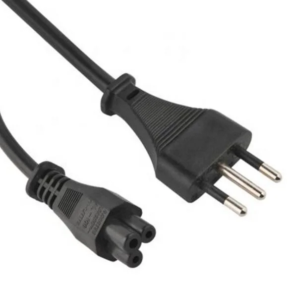 6ft 10A 250V Tipo L Italia 3 Prong IEC C13 Cable de alimentación Chile 3pin AC portátil Italia cable de alimentación