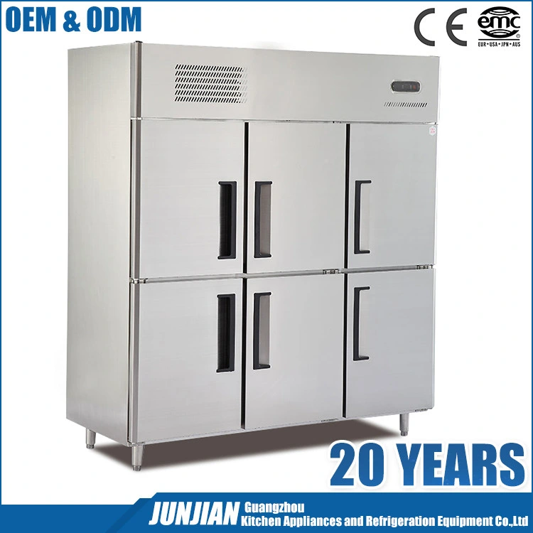 Hotel Refrigerator and Stainless Steel Kitchen Freeze and Upright Fridge Freezer