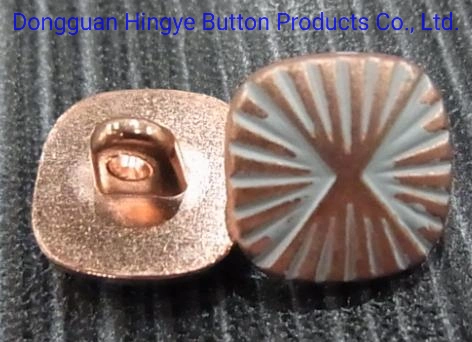 Old Silver Color Metal Button Zinc Alloy Metal Sew on Shank Button for Coat Garments Accessories