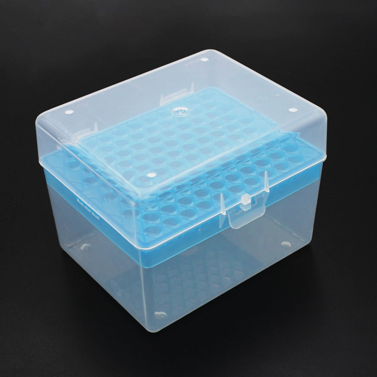 Universal rechteckige Kunststoff Pipettenspitzen Rack Box für Labor