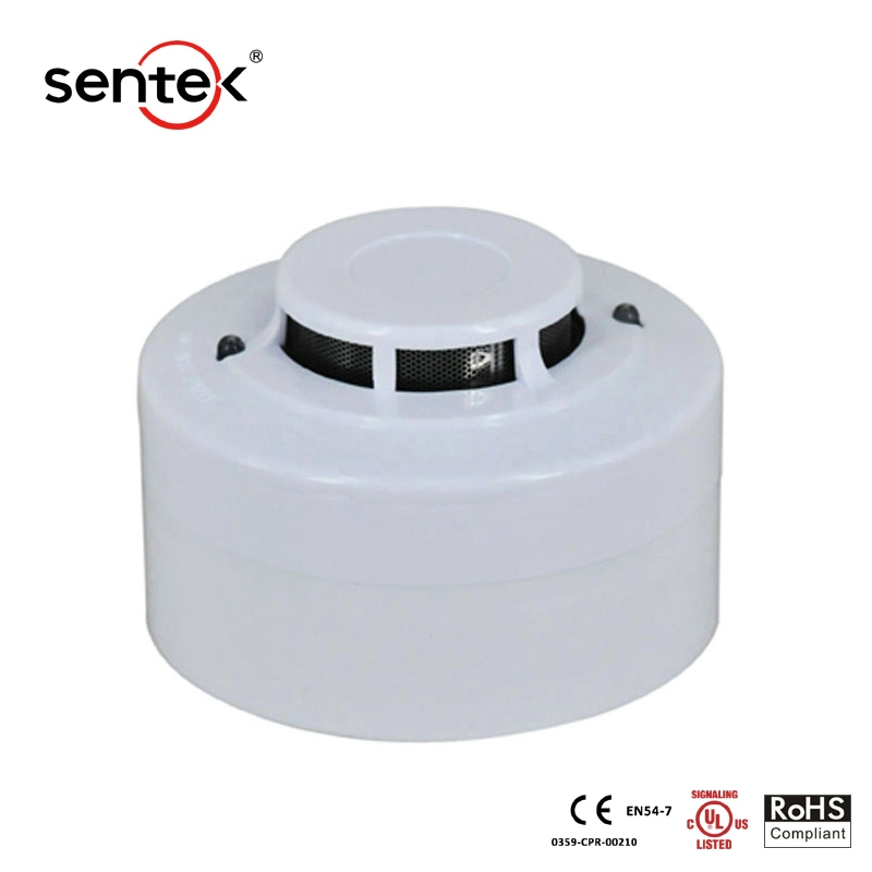 2 Wire 4 Wire Smoke Detector Sensor for Home Security System