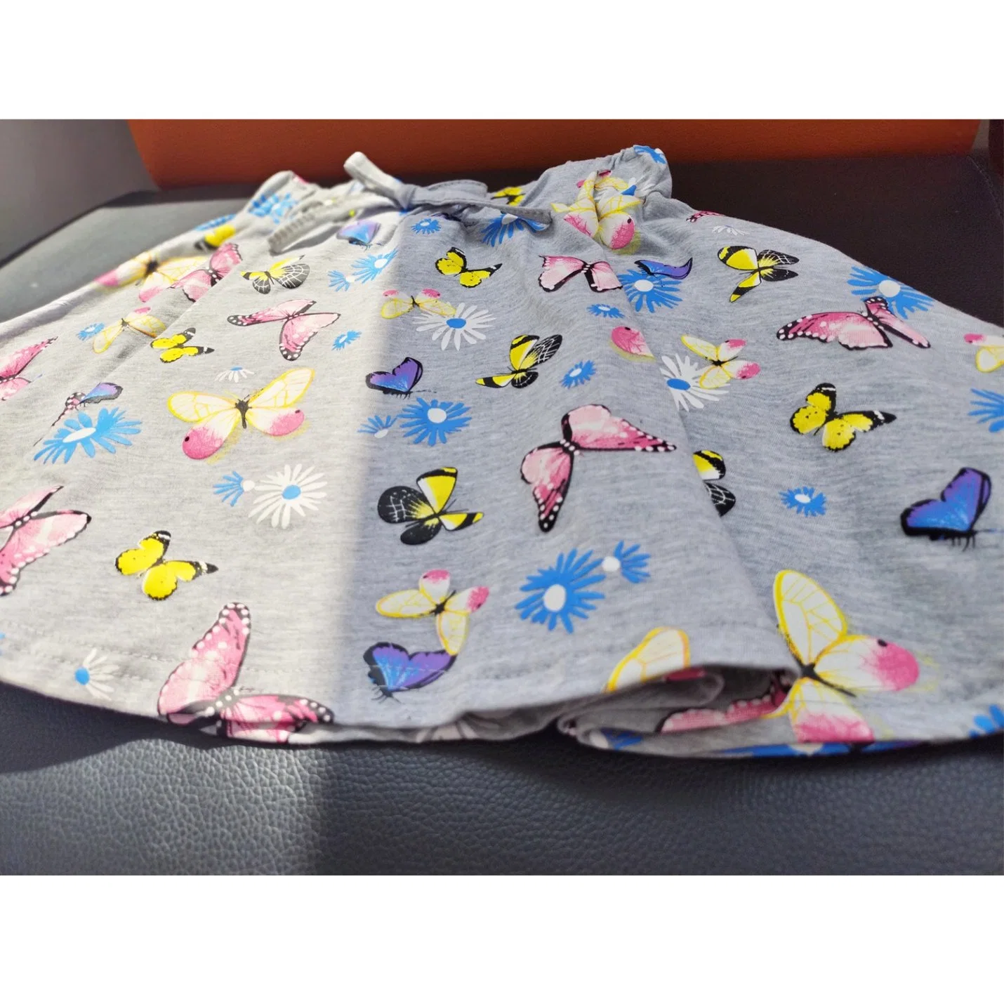 Factory Wholesale/Supplier Children&prime; S Colourful Butterfly Print Clothes Girls&prime; Short Skirt