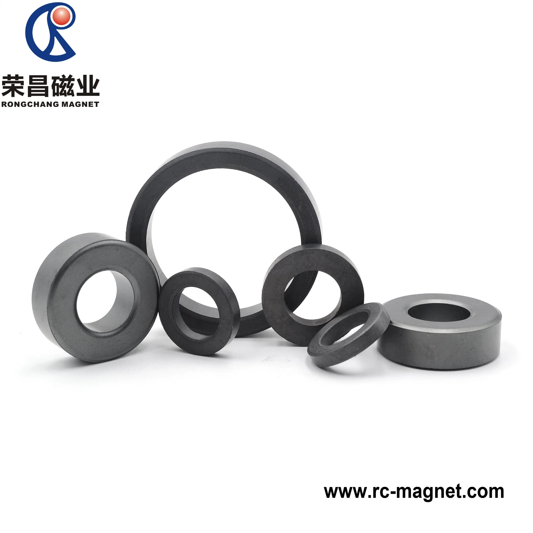 All Kinds of Strong Ring Shape Ferrite Magnet DC Motor Rotar Use