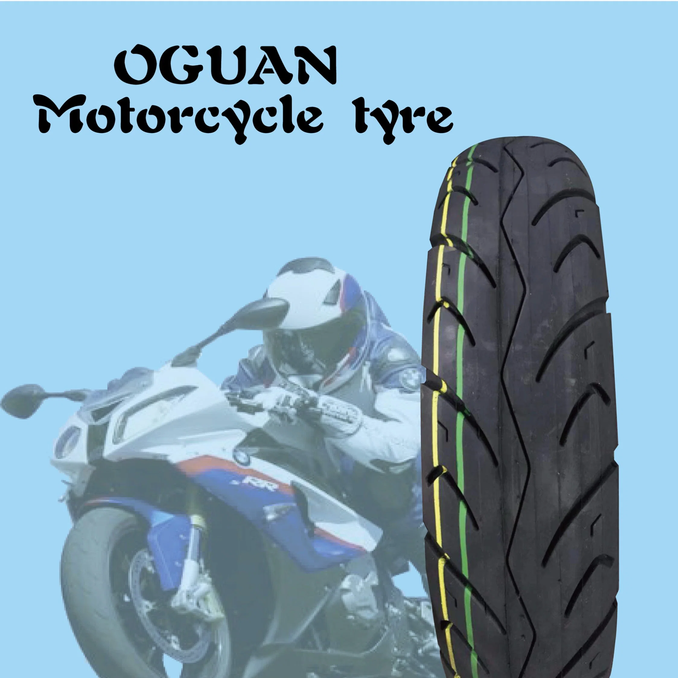 Road Pattern Motorcycle Tyres 17lnch 16lnch Tires Passenger Motor Tyre Belted Bias Tire Cross Country Pattern Customized 275-18