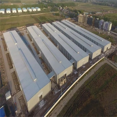 Large-Span High-Quality Prefabricated/Prefabricated Steel Structure Factory Warehouse Is Easy to Construct