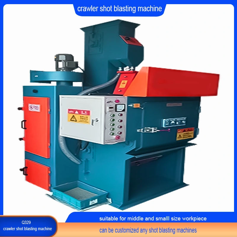 Perfect Performance Tumble Crawler Shot Blasting Machine Used on Stamping Parts