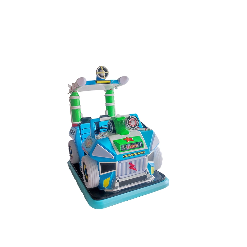 Square Children&prime; S Amusement Car Playground Equipment Double Seat Electric Toy Bumper Car