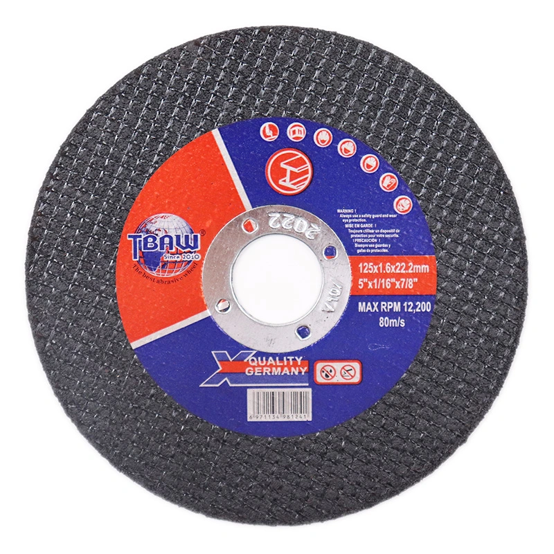 5" 125X1.6X22mm Thin Inox Iron Rail Abra Abrasive Metal Cut off Cutting Disc Wheel Disk