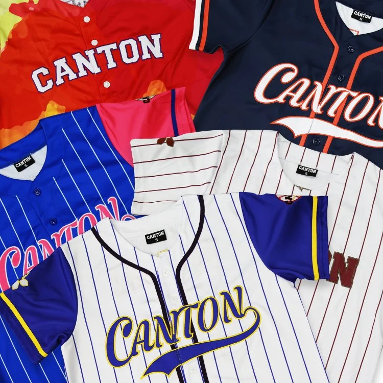 Healong Custom Hochwertige Bestickte Logo Baseball Jersey Polyester Sublimation Leeres Basketball-Trikot