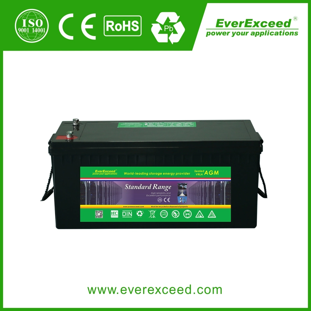 12V/240ah VRLA/AGM Deep-Cycle Lead-Acid Mf SLA Industrial-Energy-Storage UPS/Backup Solar-Panel-Power-Battery