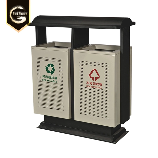 China Outdoor Commercial Advertising Classified Cleaning and Sanitation of Trash Bins and Recycle Dust Bins