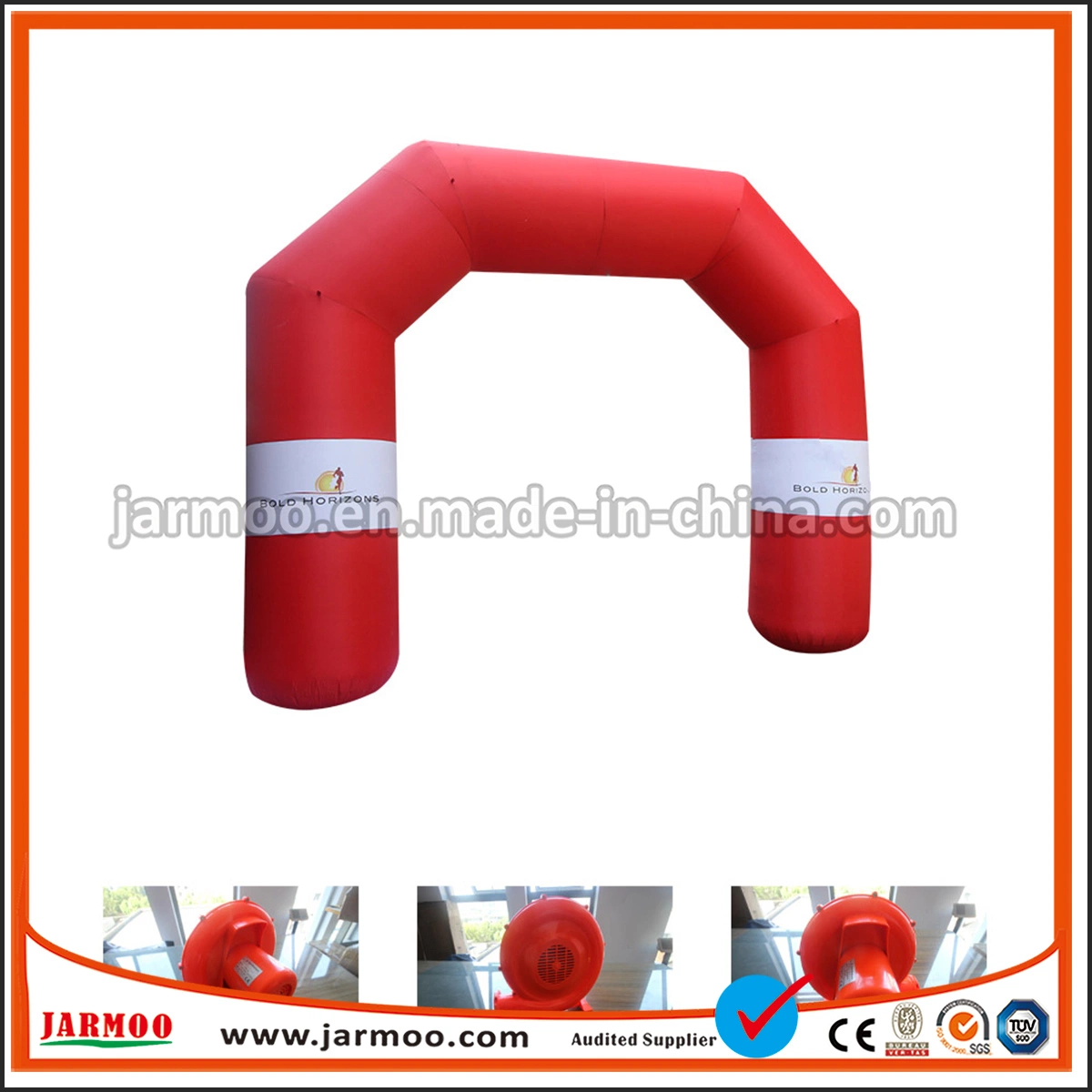 Promotion High quality/High cost performance  Custom Logo Printed Entrance Inflatable Arch