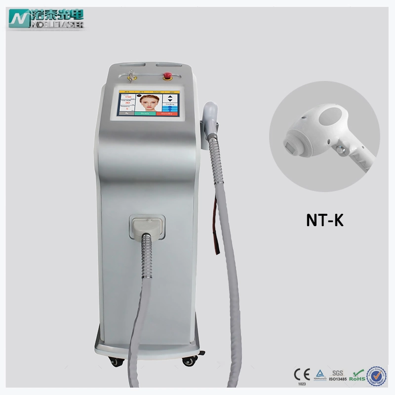 808nm Diodolaser Enthaarungsmaschine / Diodenlaser Haarentfernungsmaschine Diode Laser Haarentfernungssystem Peking Noblelaser