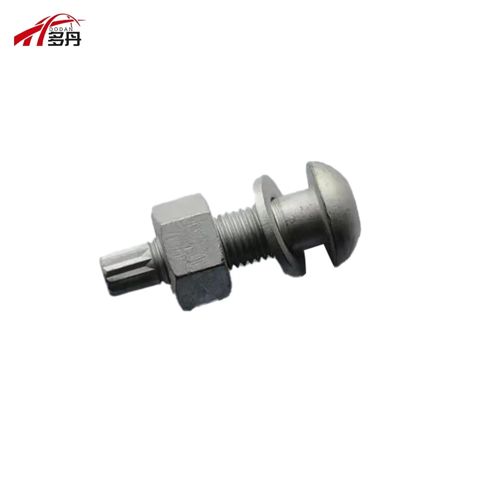 High Tensile Strength Grade 10.9 12.9 Fastener Galvanized/Black Oxide/Zinc Plated Steel Heavy Hex Bolt