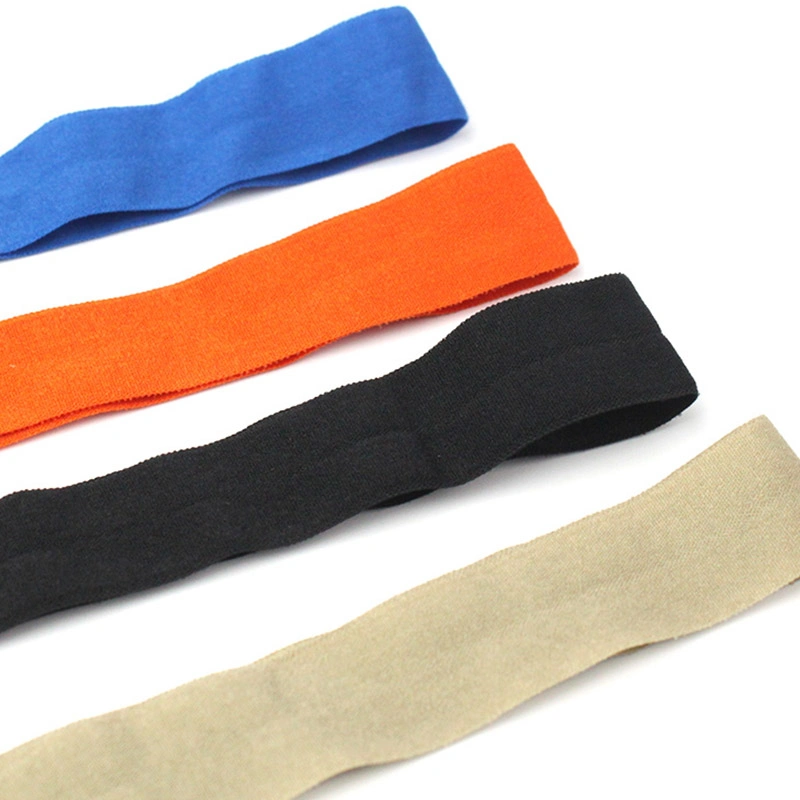 Factory Wholesale/Supplier Nylon Webbing Underwear Spandex Black 2cm Fold Over Knitted Elastic Band