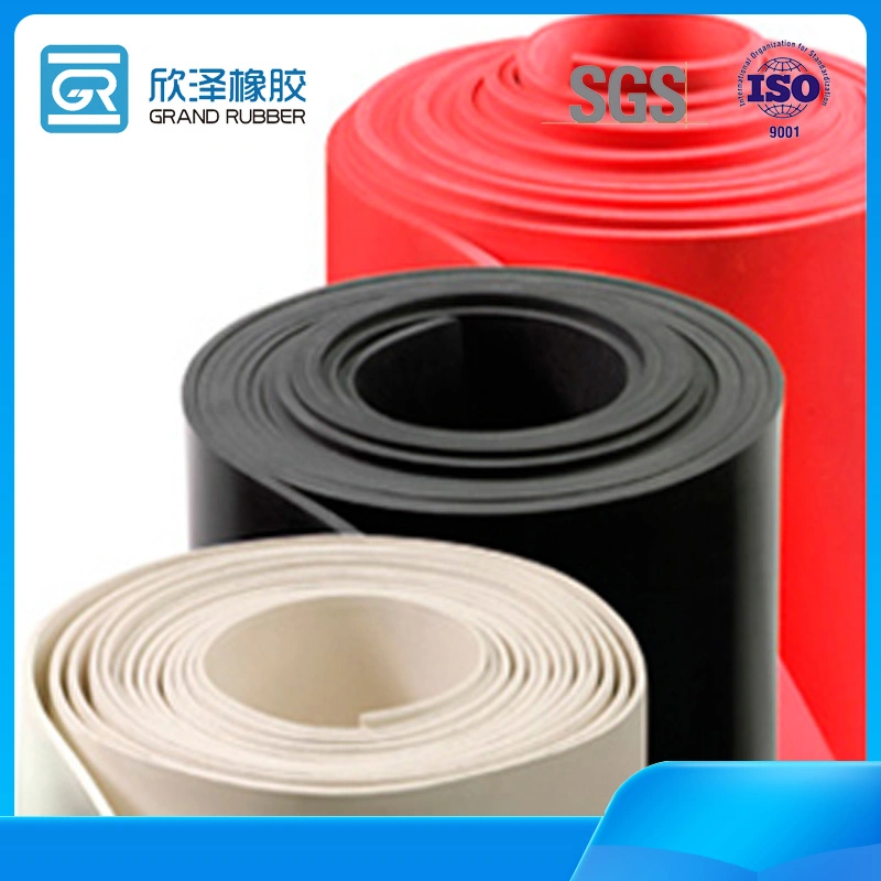 Factory Manufacture Transparent White Silicone Rubber Sheet for Gaskets Mat and Pads -FDA Approval Checker Rubber Sheet