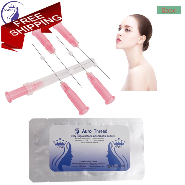 Korea Monofilament Lips Lifting Thread Skin Tightening Pdo/Plla Mono Screw Single