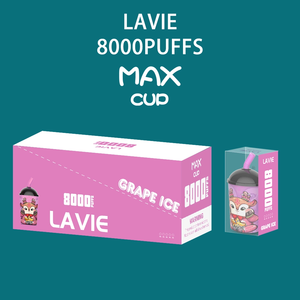 Lavie 8000puff Max Cup Wood Svape Desechable Fume Extra Disposable/Chargeable Vapes Pen Pods with Factory Price Oil Vape