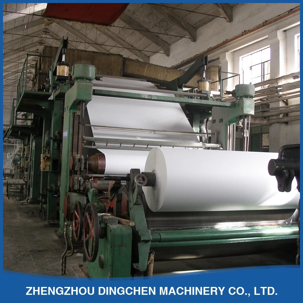 DC-2400mm Fourdrinier Wire Cultural Printing Paper and Copy Paper Making Machine