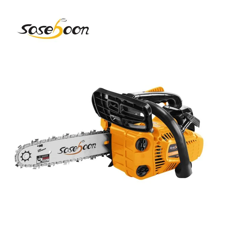 Saseboon China mejoró 25cc cadenas de gasolina sierras gasolina Chainsaw con Esay Starter