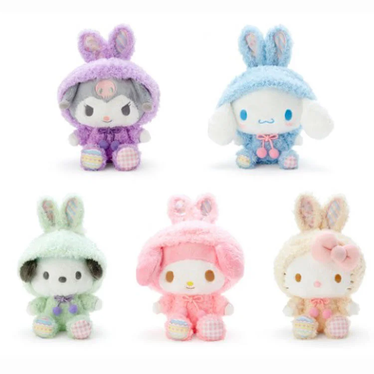 Wholesale Cute Cartoon Sanrio Series Kuromi My Melody Hellokitty Plush Doll Sanrio My Melody Cinnamoroll Plush Toy