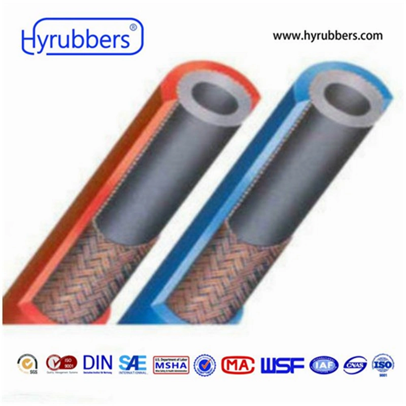 Fiber Braided Rubber Hose Flexible Twin or Single Welding Hose