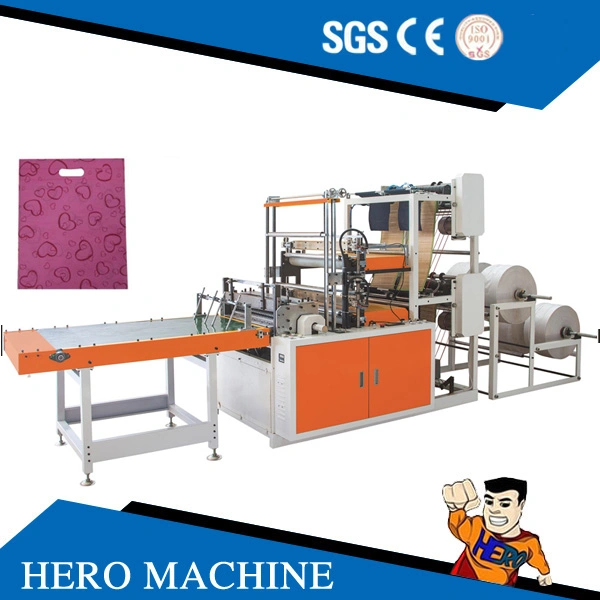 Wholesale/Supplier All Type Plastic Bag Making Machine for T-Shirt, Vest, Shopping, Patch, Flower, Chicken, Flat, Garbage Bag