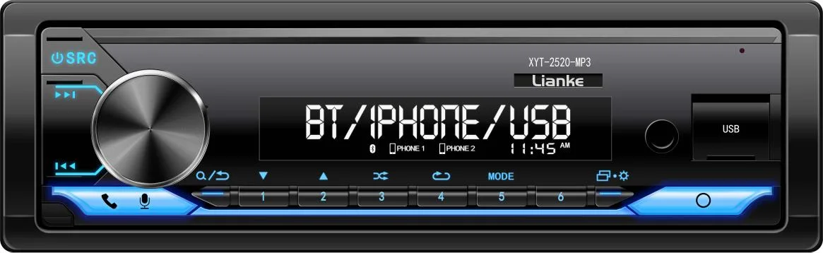 Abnehmbares Digitalradio mit FM Car MP3 Audio Player BT/5253D