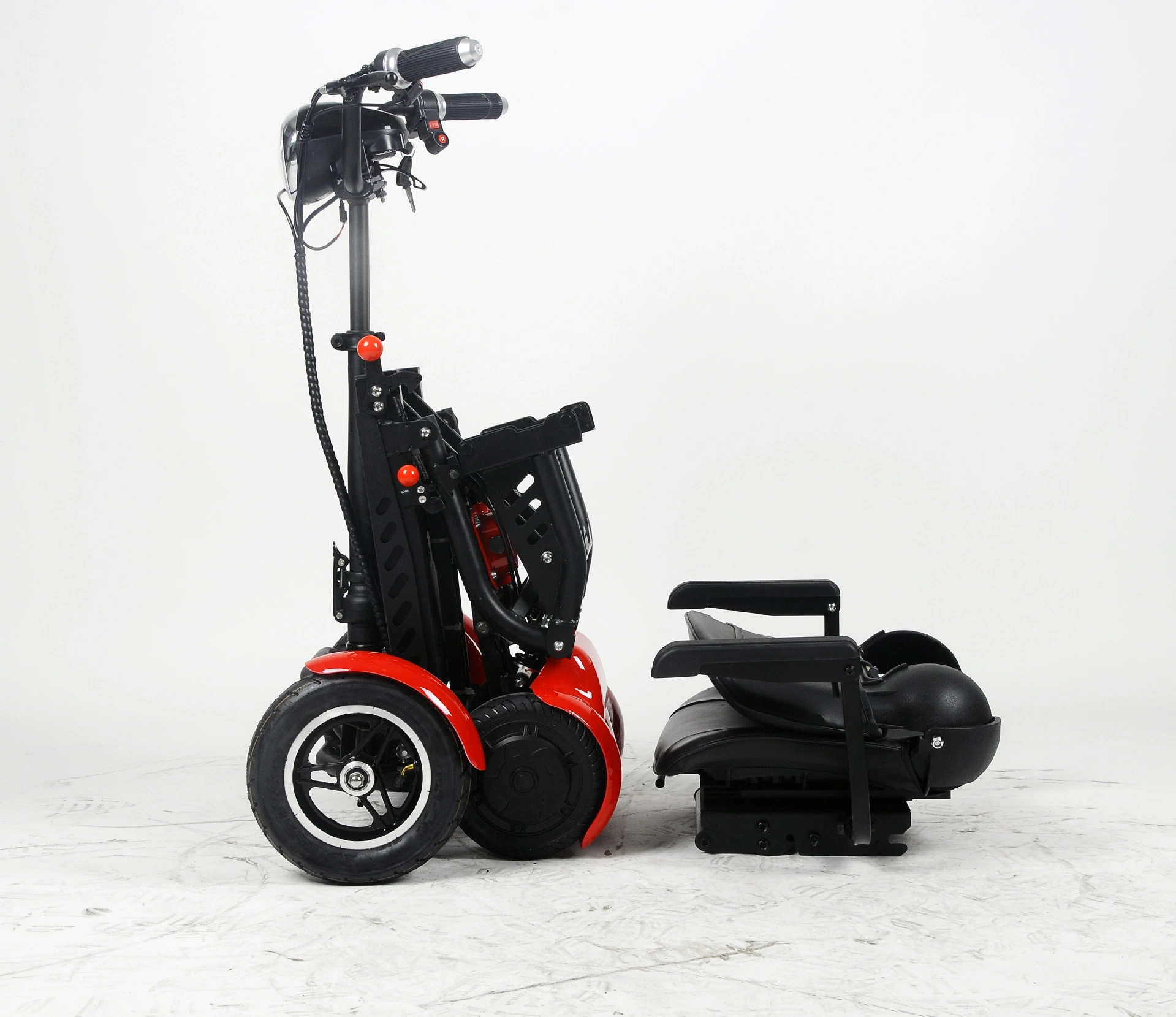 Four Wheel Folding Low-Speed Lithium Battery Mobility Scooter