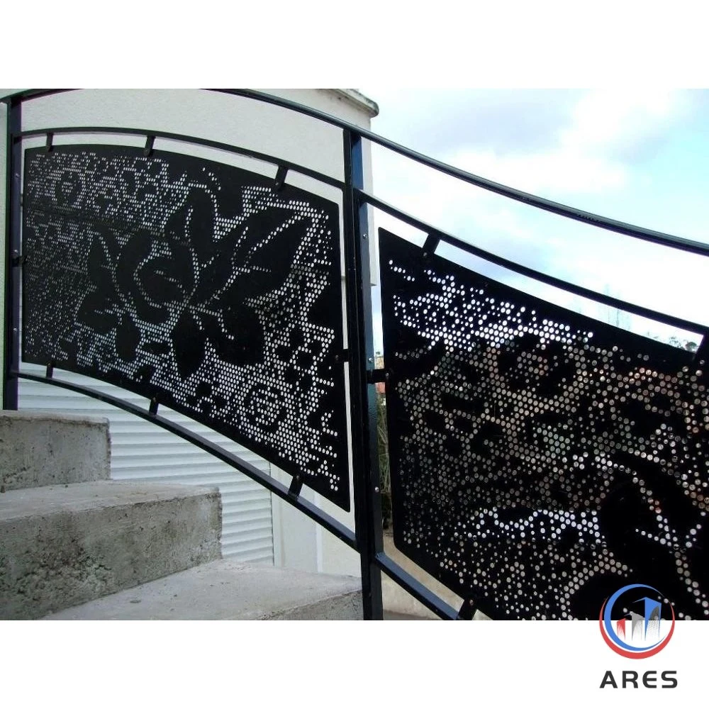 Laser Cut Decorative Outdoor Privacy Metal Screens