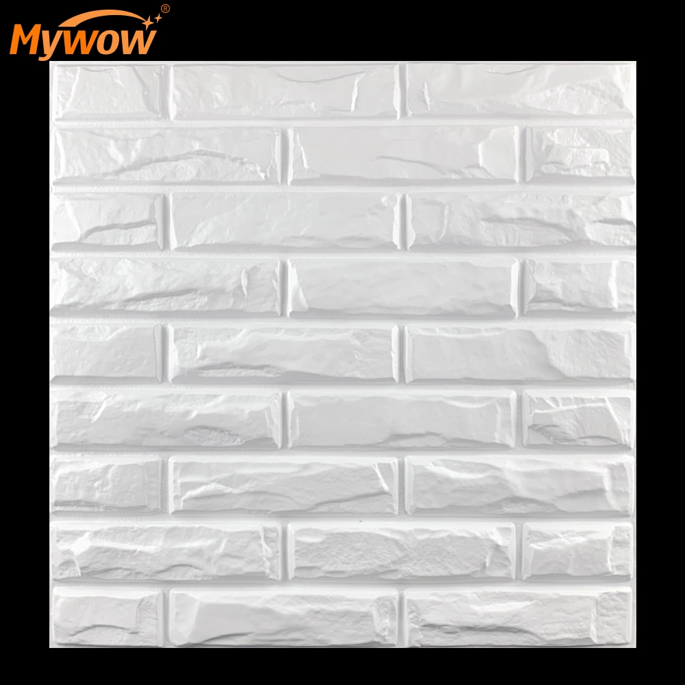 Relief 3D PVC Waterproof Wall Panel Wall Coating