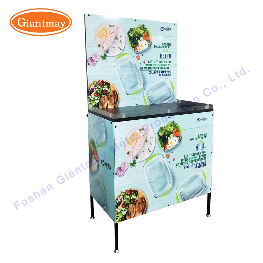 Giantmay Advertising Shopping Centers Exhibition Promotion Table Rack Display Promotion
